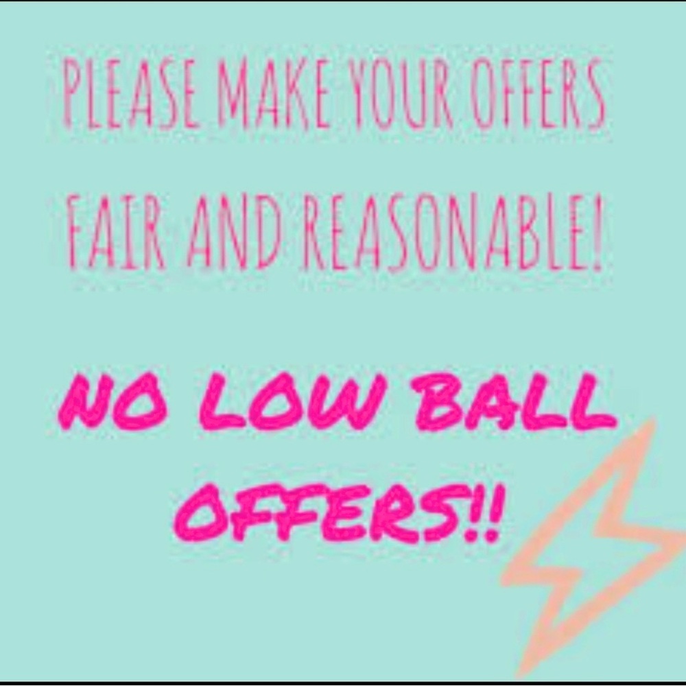 Like the item but not the price? Make a fair and reasonable offer.  Thank you!